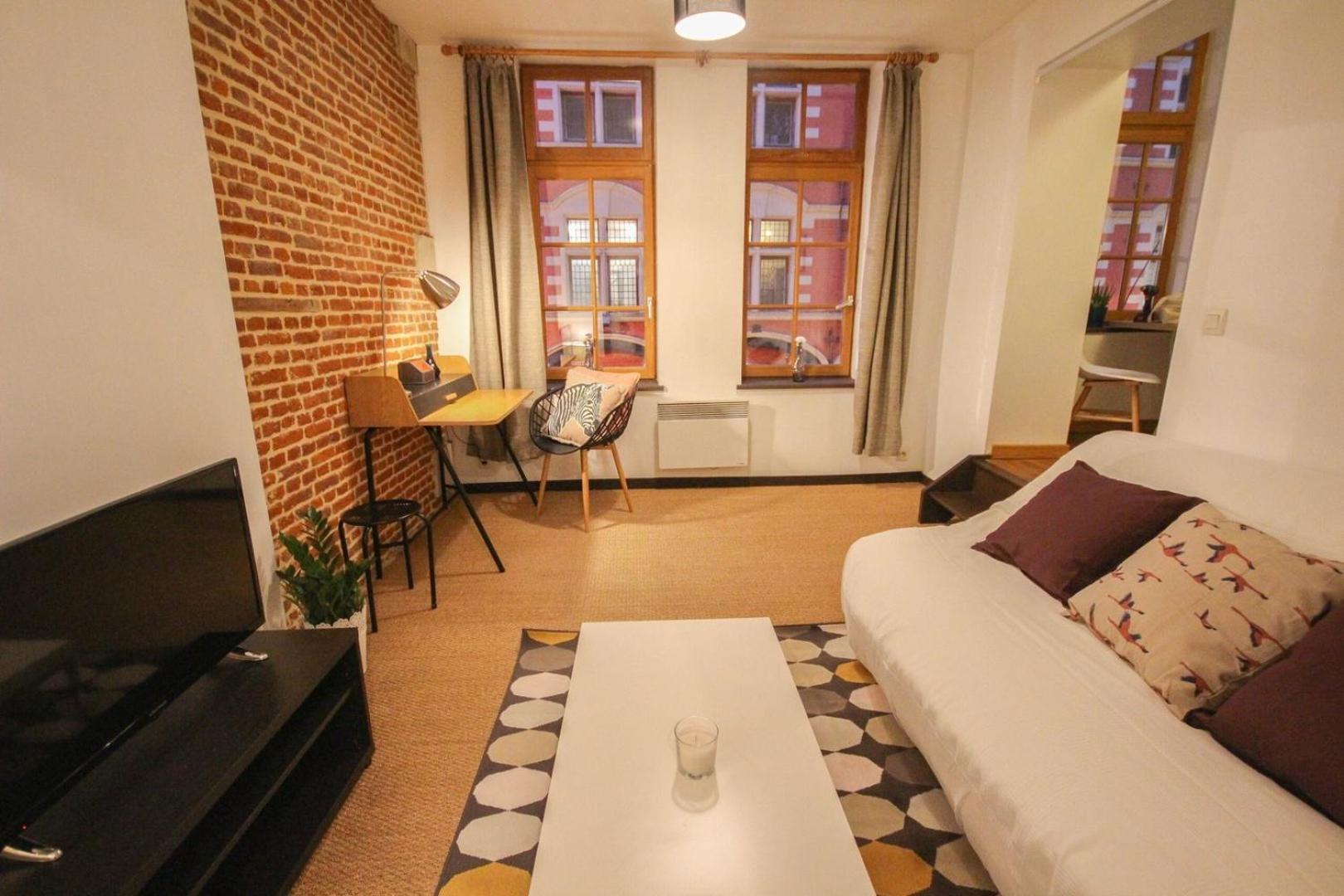 One Bedroom Equipped In Old Lille Eksteriør bilde